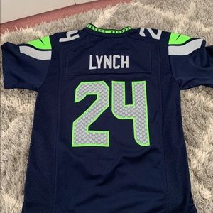 Marshawn Lynch NFL jersey YOUTH M